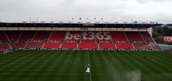 Bet365 Stadium home of Stoke City